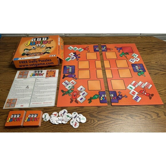 Set Enterprises Boardgame Set Junior Box VG/EX - Picture 6 of 12
